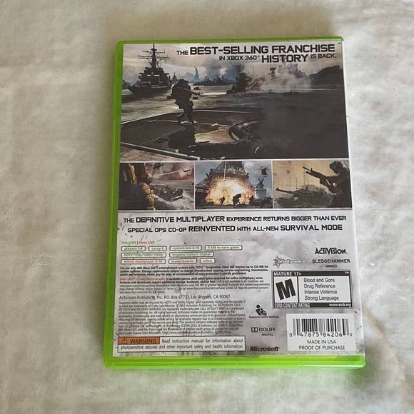 Call of Duty: Modern Warfare 3 for Xbox 360 - Green Edition - Picture 2 of 3